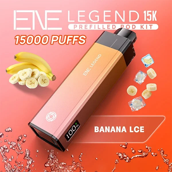 ENE Legend 15K Prefilled Vape Pod Kit - Box of 5