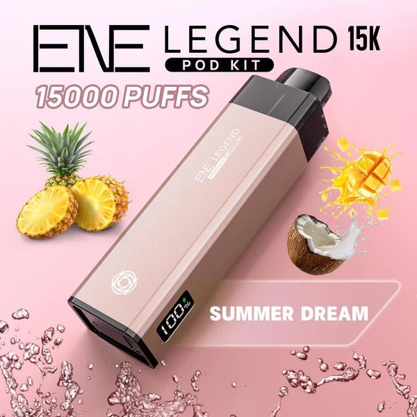 ENE Legend 15K Prefilled Vape Pod Kit - Box of 5