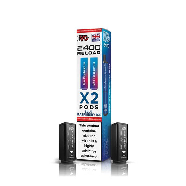 IVG 2400 Reload Prefilled Pods - Box of 5