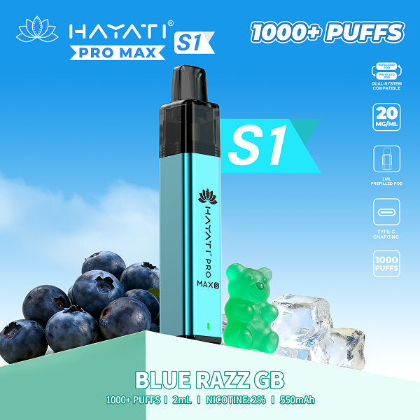 Hayati Pro Max S1 Prefilled Vape Kit