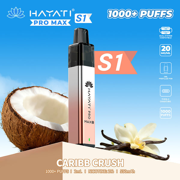 Hayati Pro Max S1 Prefilled Vape Kit