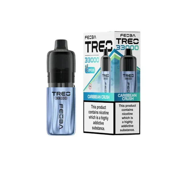 Feoba Treo 33k Prefilled Pod Vape Kit - Box of 5