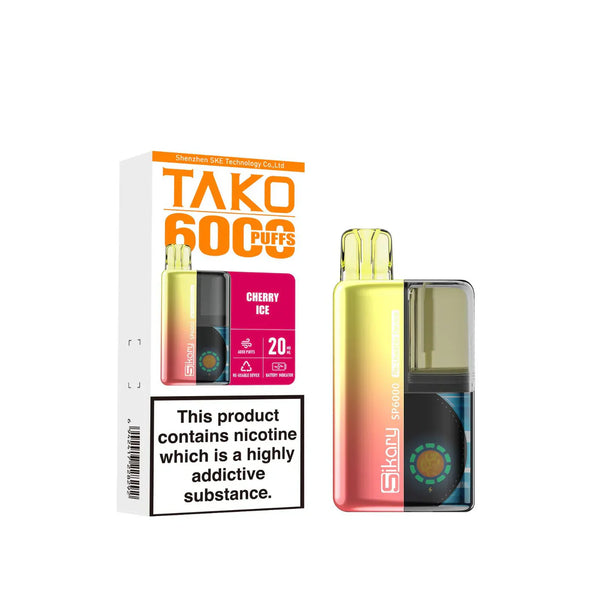 SKE Sikary TAKO SP6000 Prefilled Pod Kit - Box Of 5