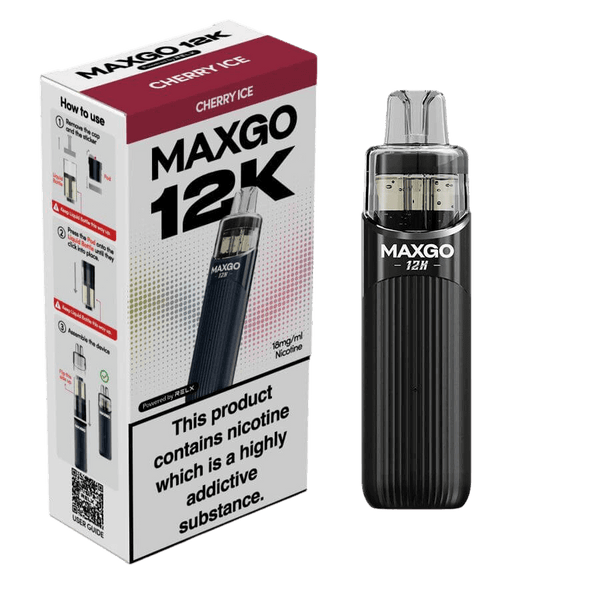 RELX MAXGO 12k Pre-Filled Pod Kit TPD Compliant - Pack Of 3