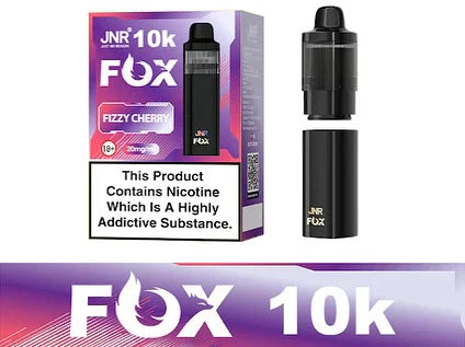 JNR Fox 10K Prefilled Pod Vape Kit - Box Of 5