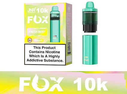 JNR Fox 10K Prefilled Pod Vape Kit - Box Of 5