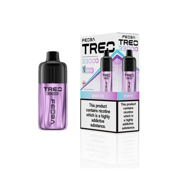 Feoba Treo 33k Prefilled Pod Vape Kit - Box of 5