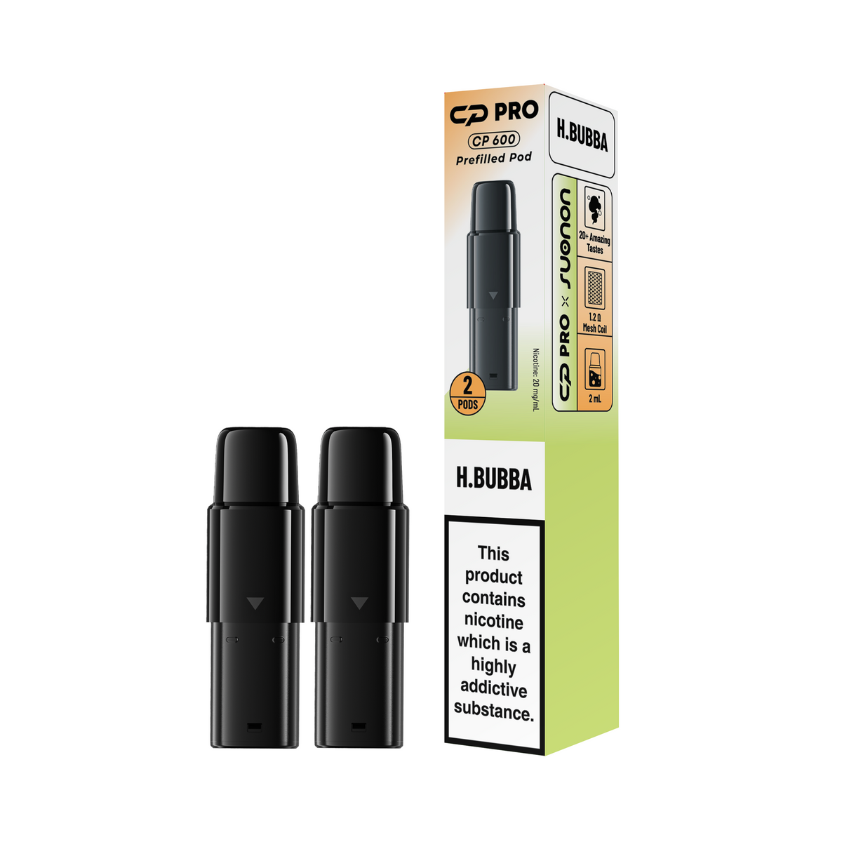 CP Pro 600 Prefilled Pods - Box of 20