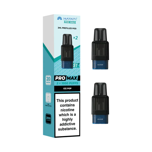 Hayati Pro Max S1 1000+ Prefilled Pods - Box 10