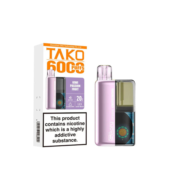 SKE Sikary TAKO SP6000 Prefilled Pod Kit - Box Of 5