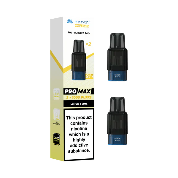Hayati Pro Max S1 1000+ Prefilled Pods - Box 10