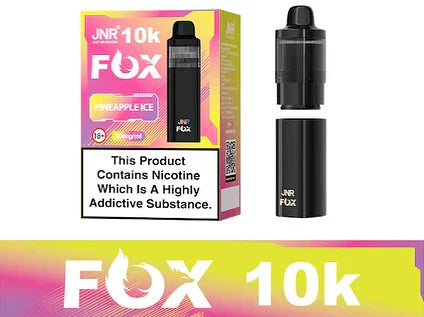 JNR Fox 10K Prefilled Pod Vape Kit - Box Of 5