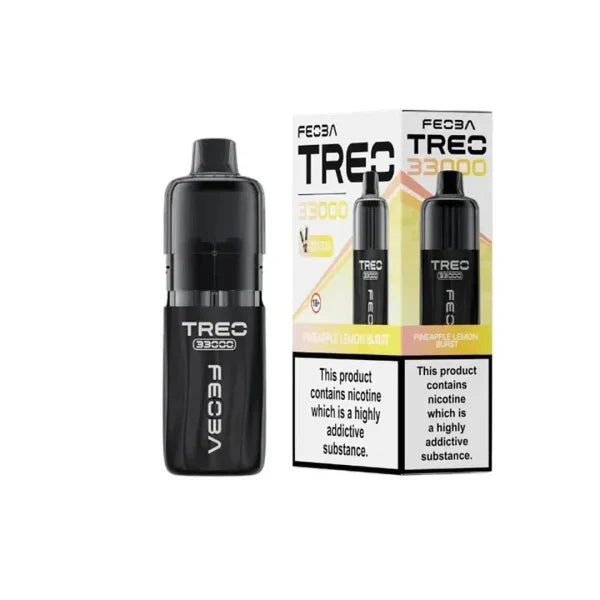 Feoba Treo 33k Prefilled Pod Vape Kit - Box of 5