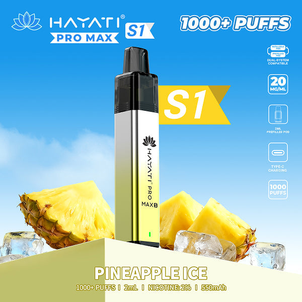 Hayati Pro Max S1 Prefilled Vape Kit