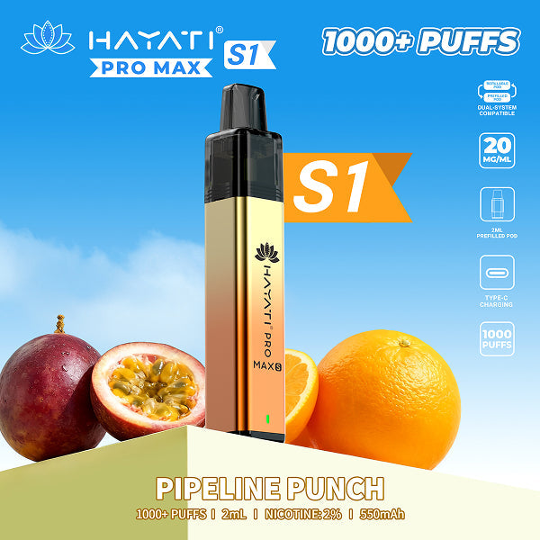 Hayati Pro Max S1 Prefilled Vape Kit