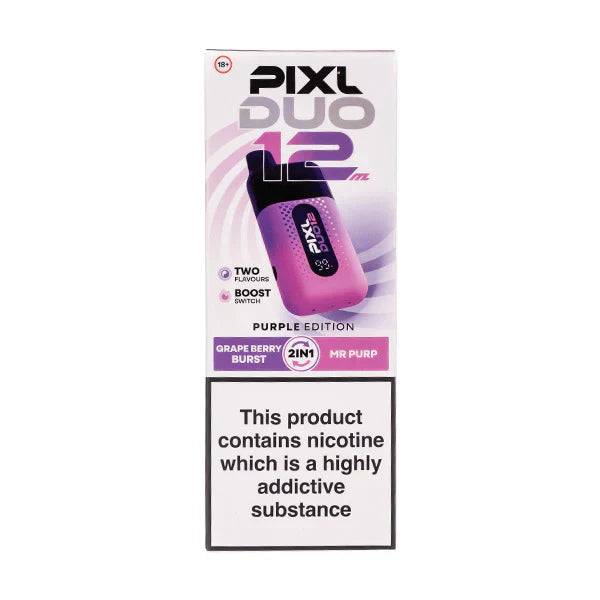 Pixl Duo 12 Disposable Vape TPD Compliant - Box of 5