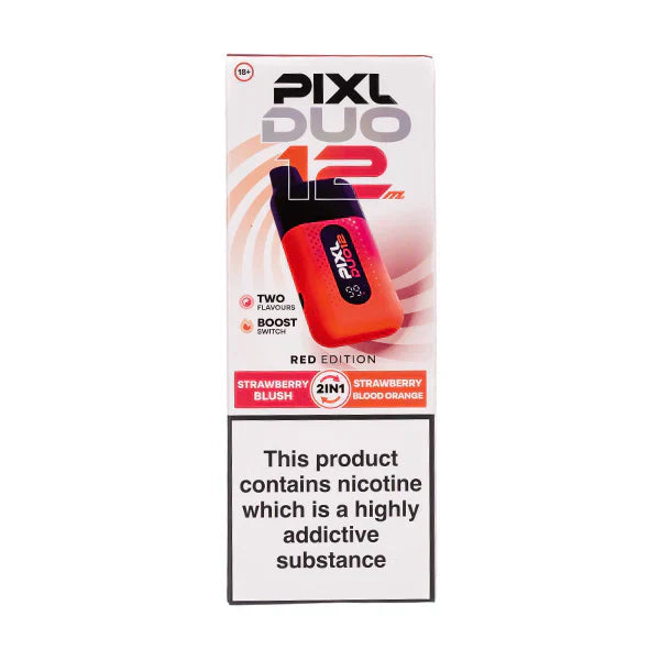 Pixl Duo 12 Disposable Vape TPD Compliant - Box of 5