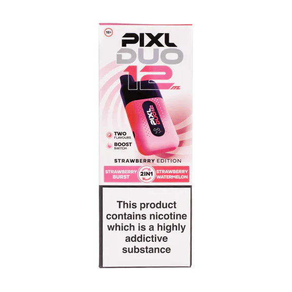 Pixl Duo 12 Disposable Vape TPD Compliant - Box of 5