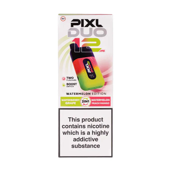 Pixl Duo 12 Disposable Vape TPD Compliant - Box of 5