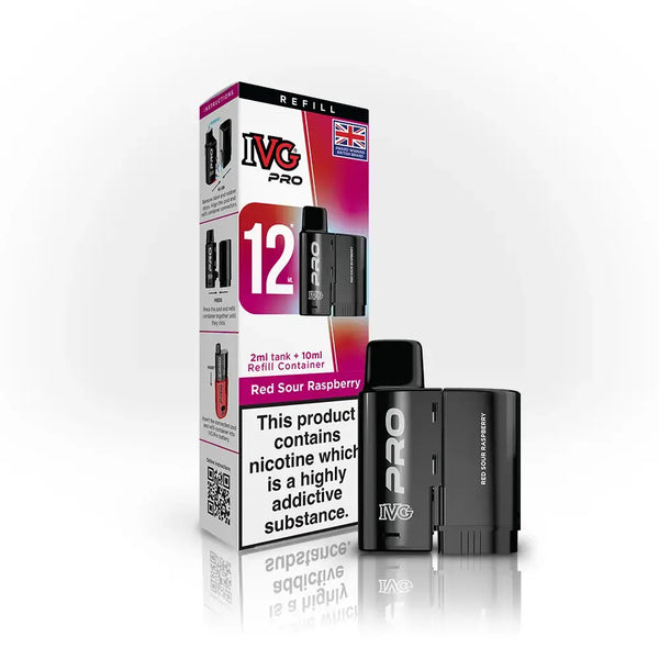 IVG Pro 12 Prefilled Pods - Box of 5