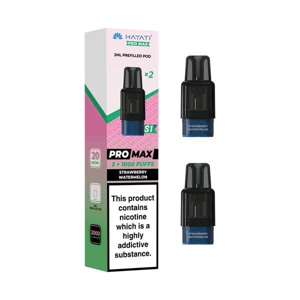 Hayati Pro Max S1 1000+ Prefilled Pods - Box 10