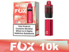 JNR Fox 10K Prefilled Pod Vape Kit - Box Of 5