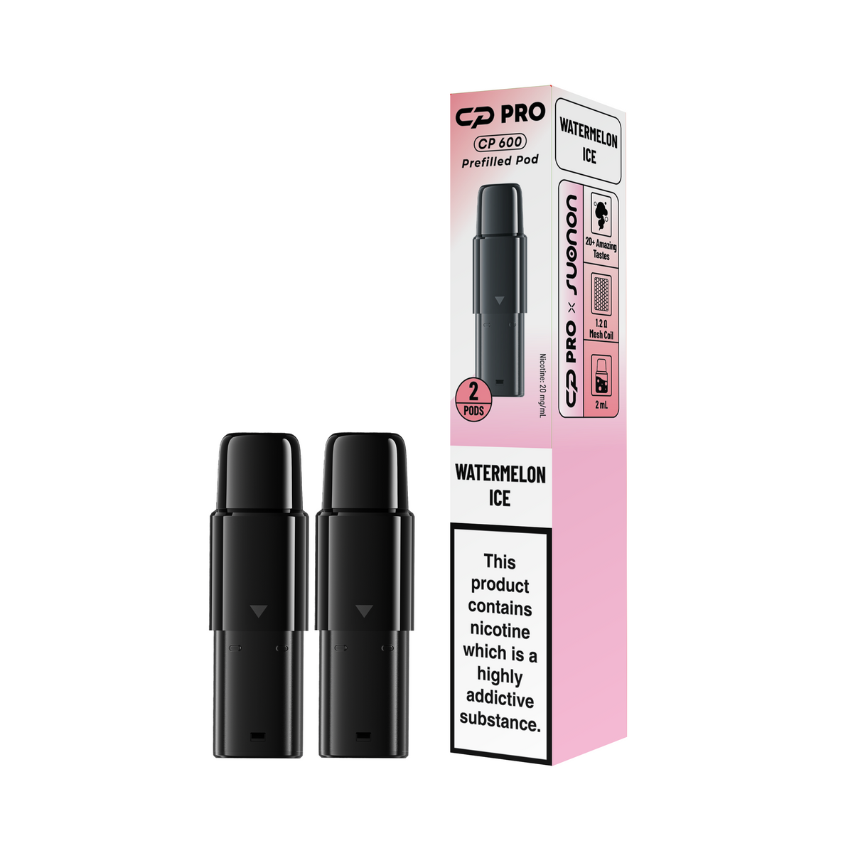 CP Pro 600 Prefilled Pods - Box of 20