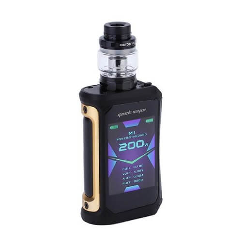 Aegis X Cerberus 200W Mod Kit, Gold Colour