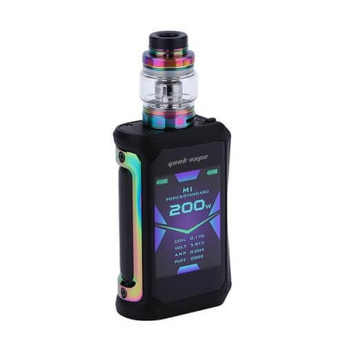 Aegis X Cerberus 200W Mod Kit, Rainbow Colour