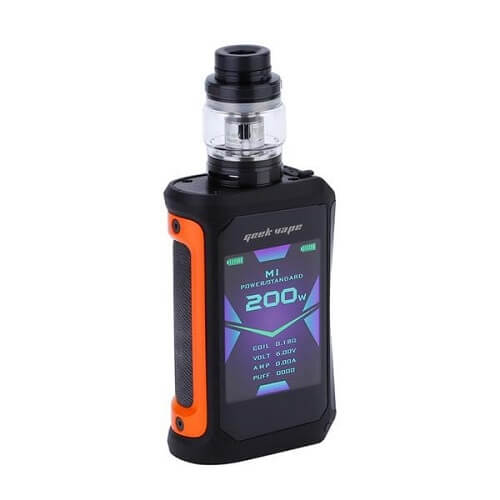 Aegis X Cerberus 200W Mod Kit, Signature Orange Colour
