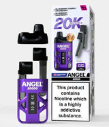 Angel 20000 Puffs Prefilled Vape Kit, Blueberry Cherry Cranberry & Blueberry Raspberry Flavour