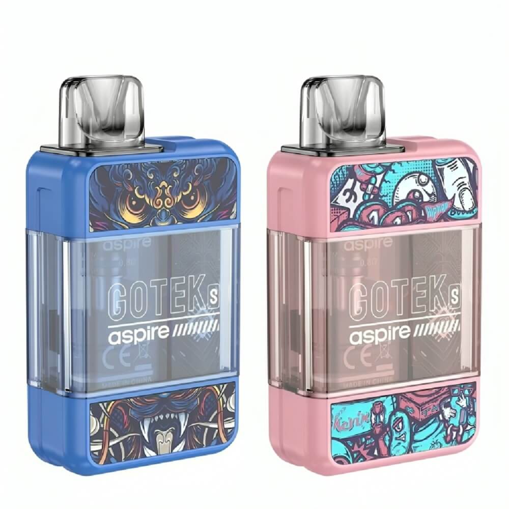 Aspire Gotek S Pod Vape Kit Compact 650mAh Vape Device Aspire Gotek S Pod Vape Kit Compact 650mAh Vape Device