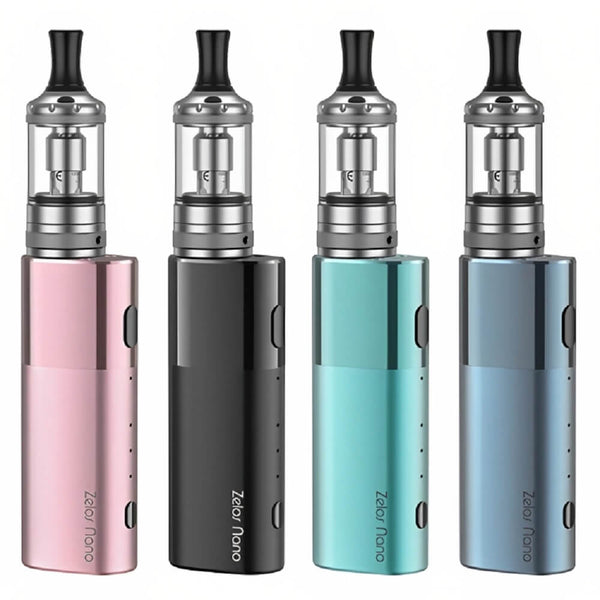 Aspire Zelos Nano Vape Kit, Rose Gold, Black, Aqua Blue And Space Grey Colours