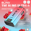 Bling Ultra Plus 30k Puffs Prefilled Pod Vape Box of 5, Cherry Watermelon Flavor