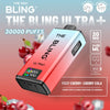 Bling Ultra Plus 30k Puffs Prefilled Pod Vape Box of 5, Fizzy Cherry Flavor