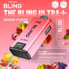 Bling Ultra Plus 30k Puffs Prefilled Pod Vape Box of 5, Fruit Bomb Flavor