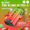 Bling Ultra Plus 30k Puffs Prefilled Pod Vape Box of 5, Watermelon Bubblegum Flavor