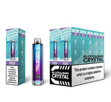 Bloody Bar Crystal 10k Pre Filled Pod Kit Box of 10, Blue Razz Lemonade Flavor