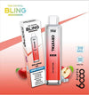 Crystal Bling 6000 Prefilled Vape Pod Device, Red Apple Ice Flavor