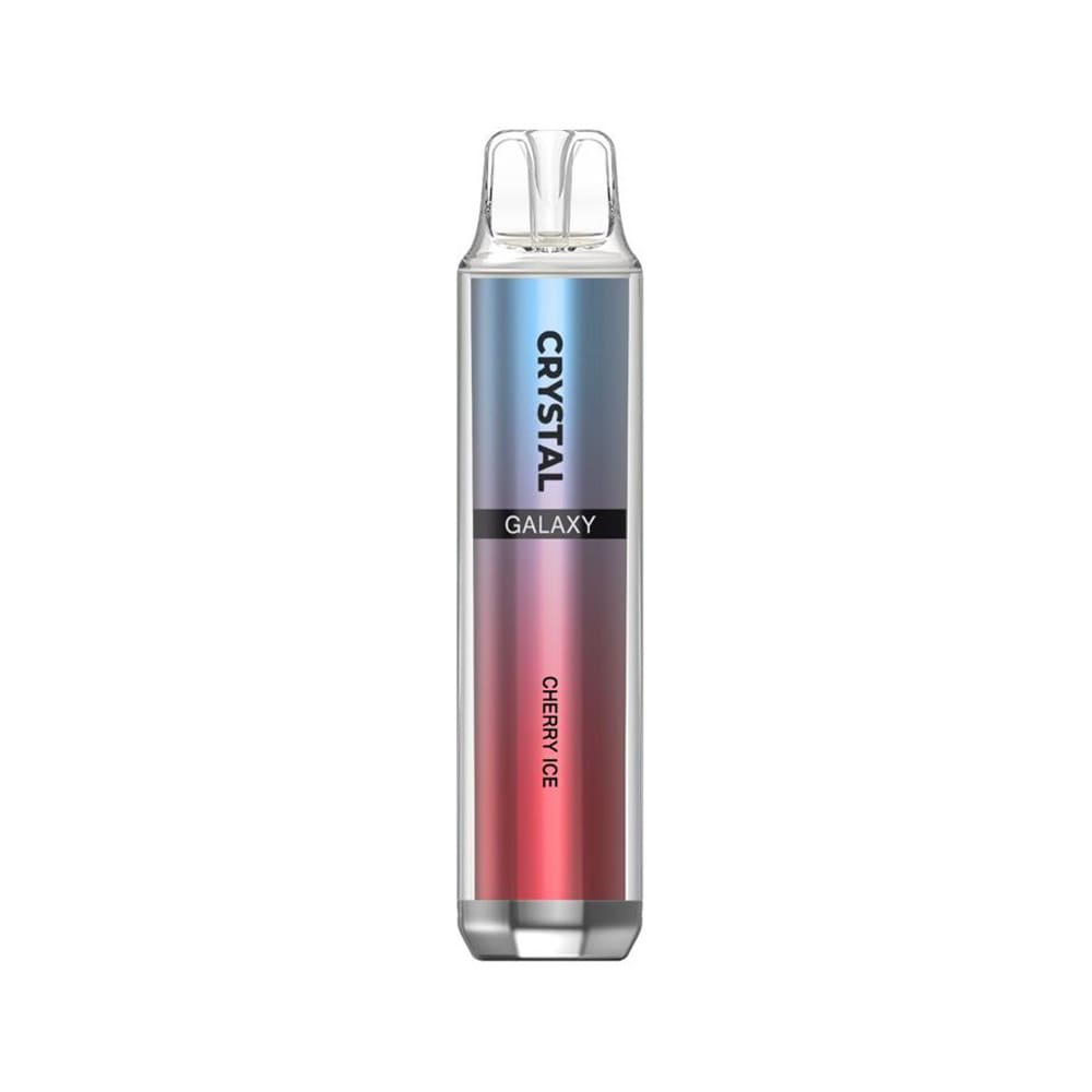 Crystal Galaxy 4500 Prefilled Vape Pod Pack of 10, Cherry Ice Flavor