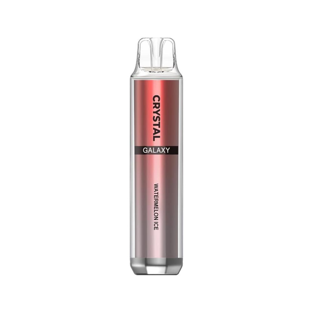 Crystal Galaxy 4500 Prefilled Vape Pod Pack of 10, Watermelon Ice Flavor