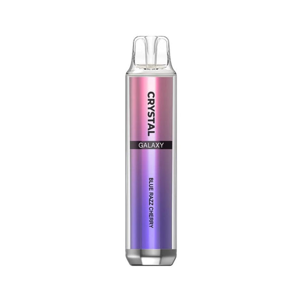 Crystal Galaxy 4500 Puffs Prefilled Vape Pod, Blue Razz Cherry Flavor