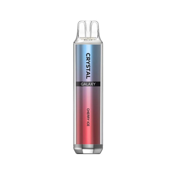 Crystal Galaxy 4500 Puffs Prefilled Vape Pod, Cherry Ice Flavor