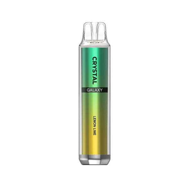 Crystal Galaxy 4500 Puffs Prefilled Vape Pod, Lemon Lime Flavor