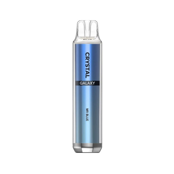 Crystal Galaxy 4500 Puffs Prefilled Vape Pod, Mr Blue Flavor