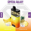 Crystal Galaxy Focus 30000 Puffs Pre Filled Vape Kit, Banana Ice,Pine Apple Ice Flavor