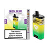 Crystal Galaxy Focus 30000 Puffs Pre Filled Vape Kit, Lemon lime ,lemon peach Flavor