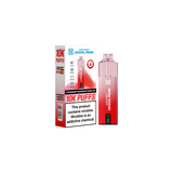 Crystal Prime 10k Pre Filled Pod Kit Box of 5 , Strawberry Raspberry Cherry Ice Flavor