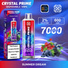 Crystal Prime 7000 Puffs Vape Pod Kit, Summer Dream Flavor