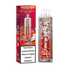 Crystal Prime 7000 Puffs Vape Pod Kit Box of 10, Strawberry Raspberry Ice Flavor
